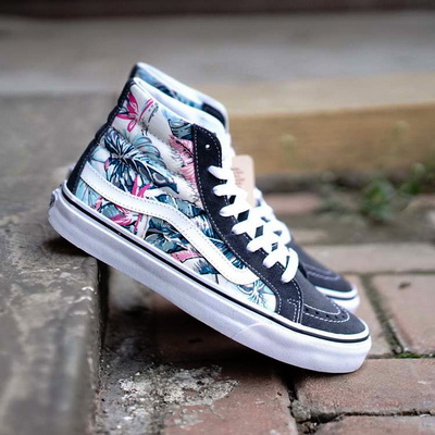 Vans High Top Shoes Women--054